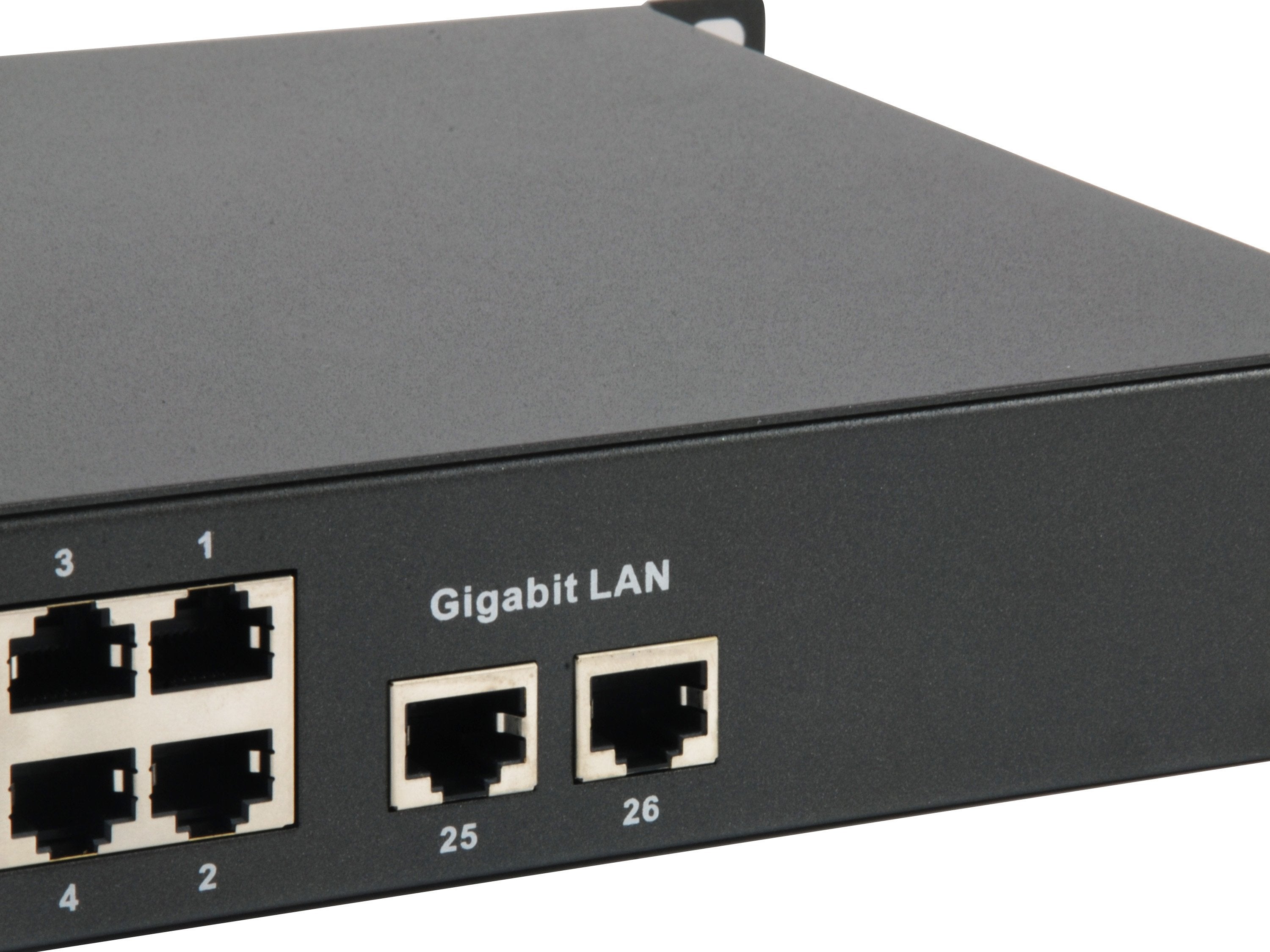 Levelone Switch 24x Fe Fgp-2601 2xge        19" 150w 24xpoe