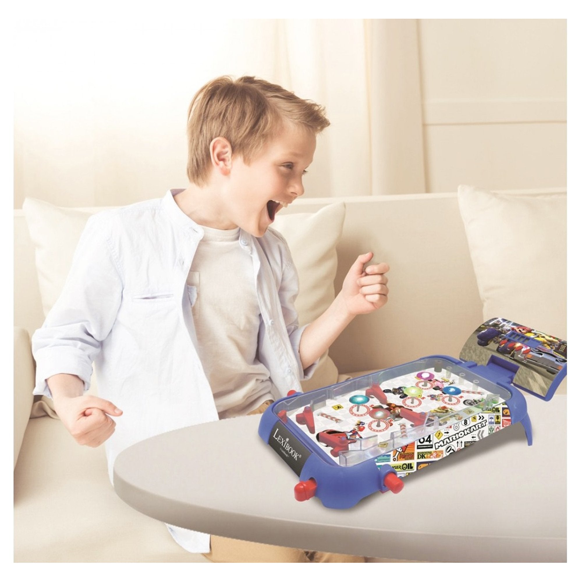 Juego Pinball De Mesa Electronico Mario Kart