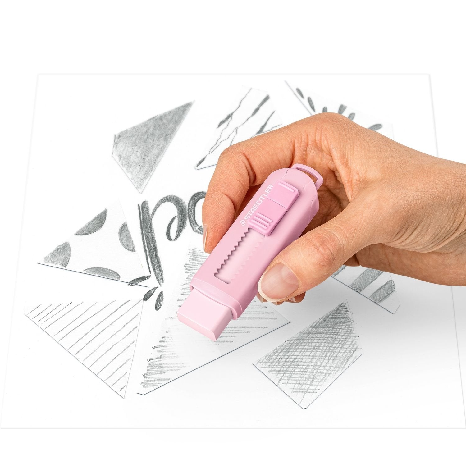 Staedtler Goma De Borrar Con Funda De Plástico Surtidos Pastel Blister