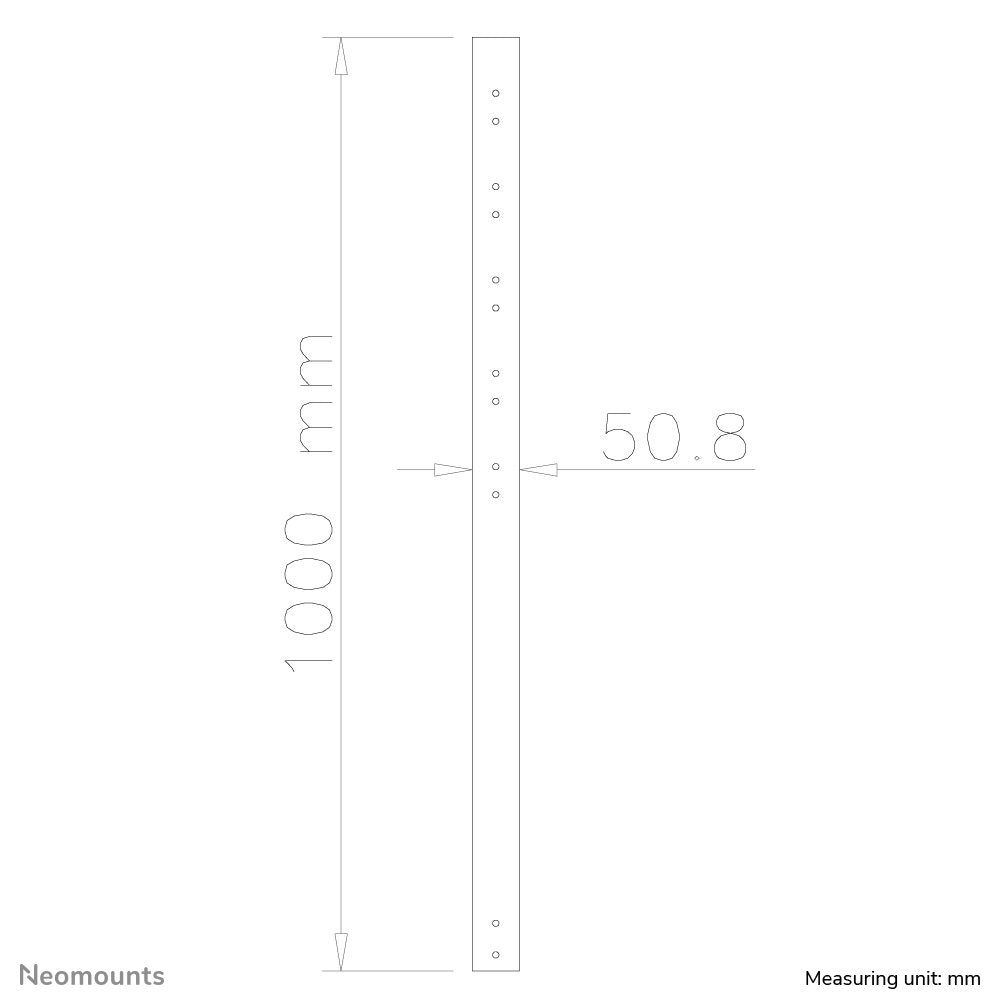 EAN 8717371444150 - Neomounts FPMA-CP100BLACK accesorio para soporte de monitor imagen 3