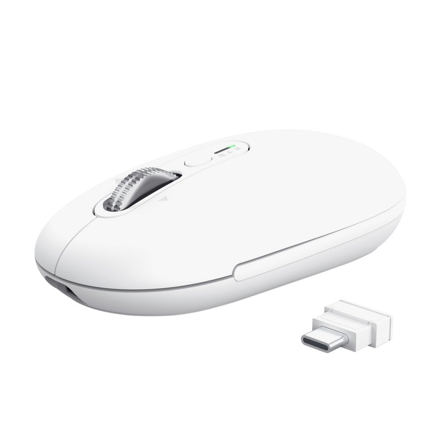 Raton Optico Wireless Fino Seron Blanco Trust Hasta 3200dpi / Inalámbrico