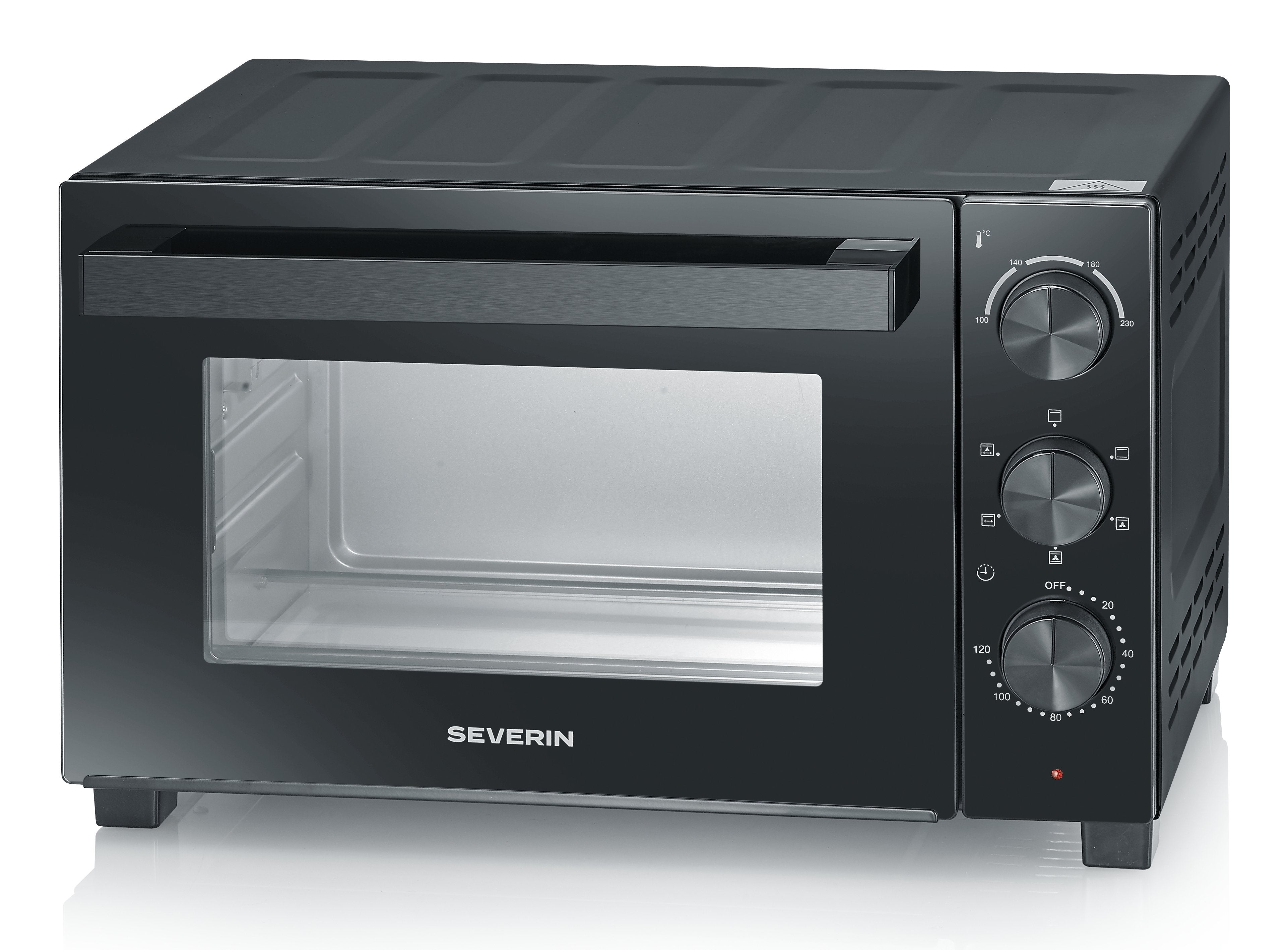 EAN 4008146048746 - Severin TO 2075 horno tostador 30 L 1600 W Negro Parrilla imagen 3