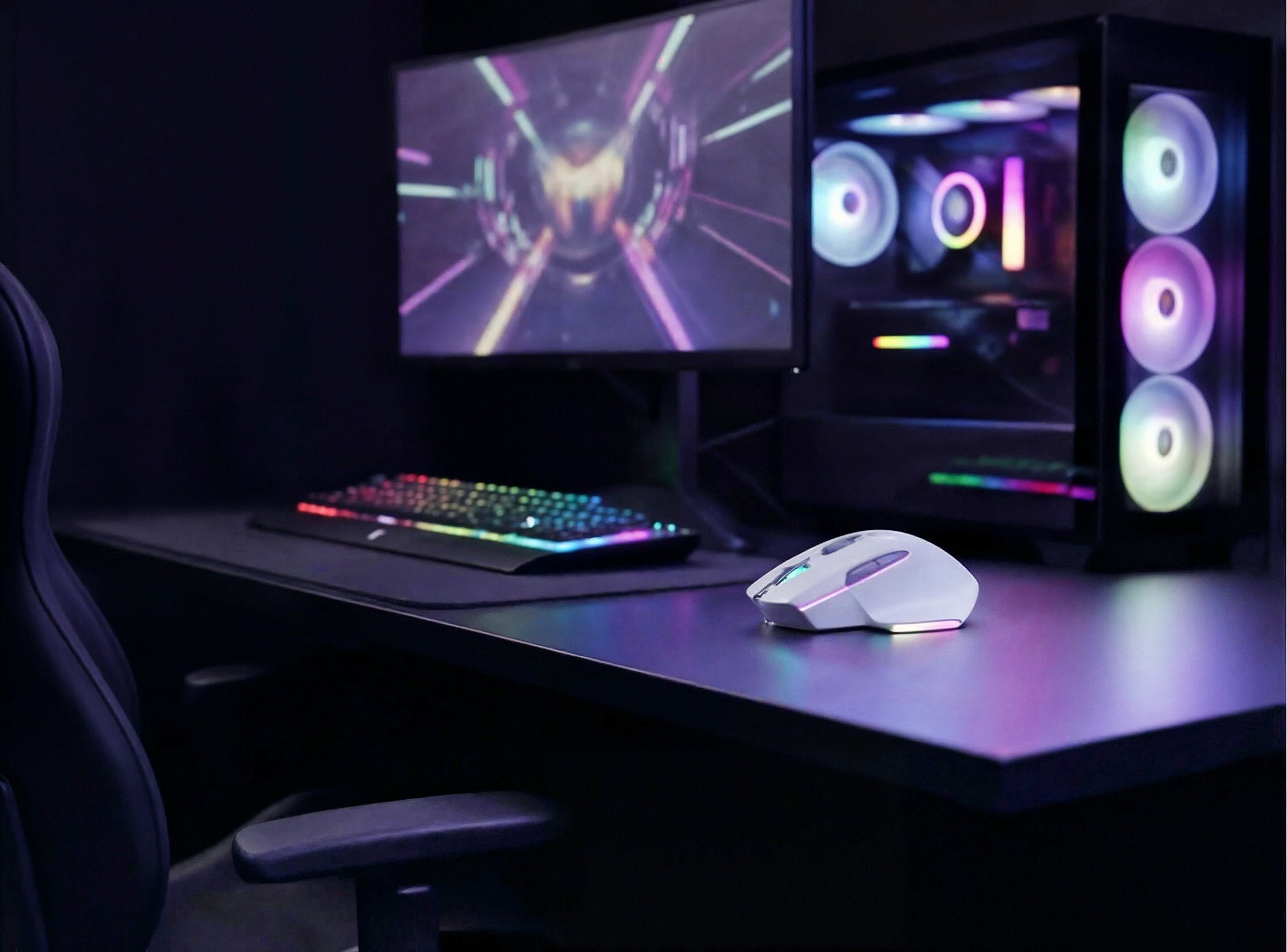 Mouse Mars Gaming Wireless Y Bluetooth Mmw-Vector Tri-Mode 2.4g Ghz Bt 5.4 Usb-C 7 Botones 12000 Dpi