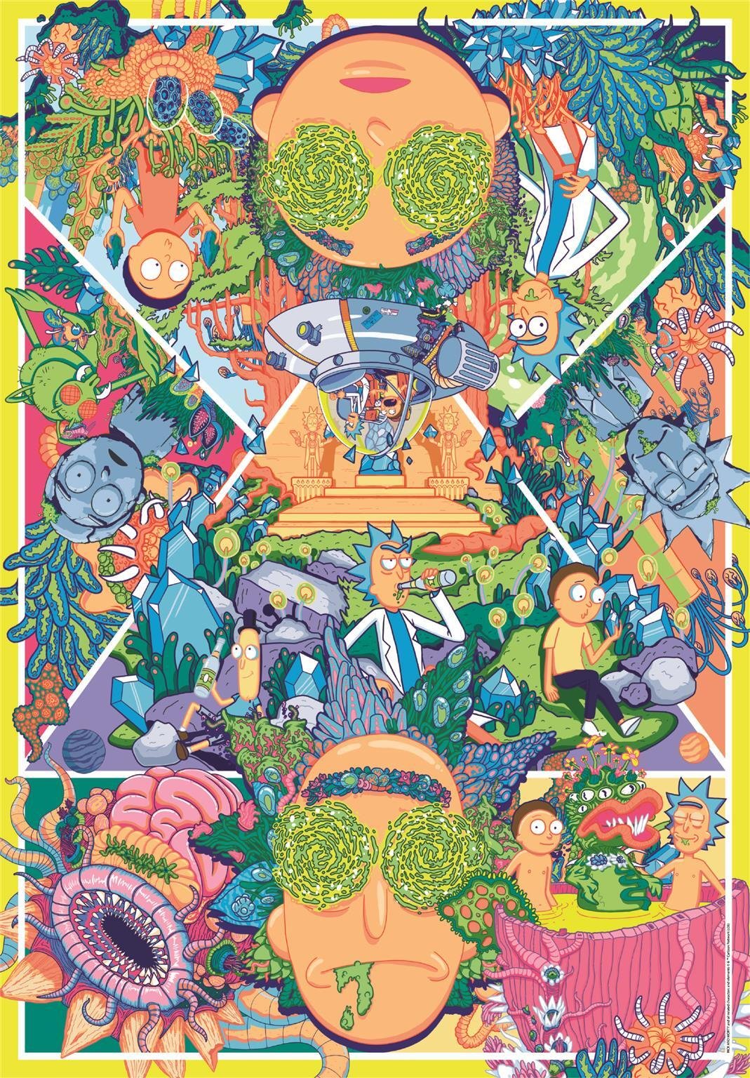 Puzzle Rick And Morty 2 1000pzs