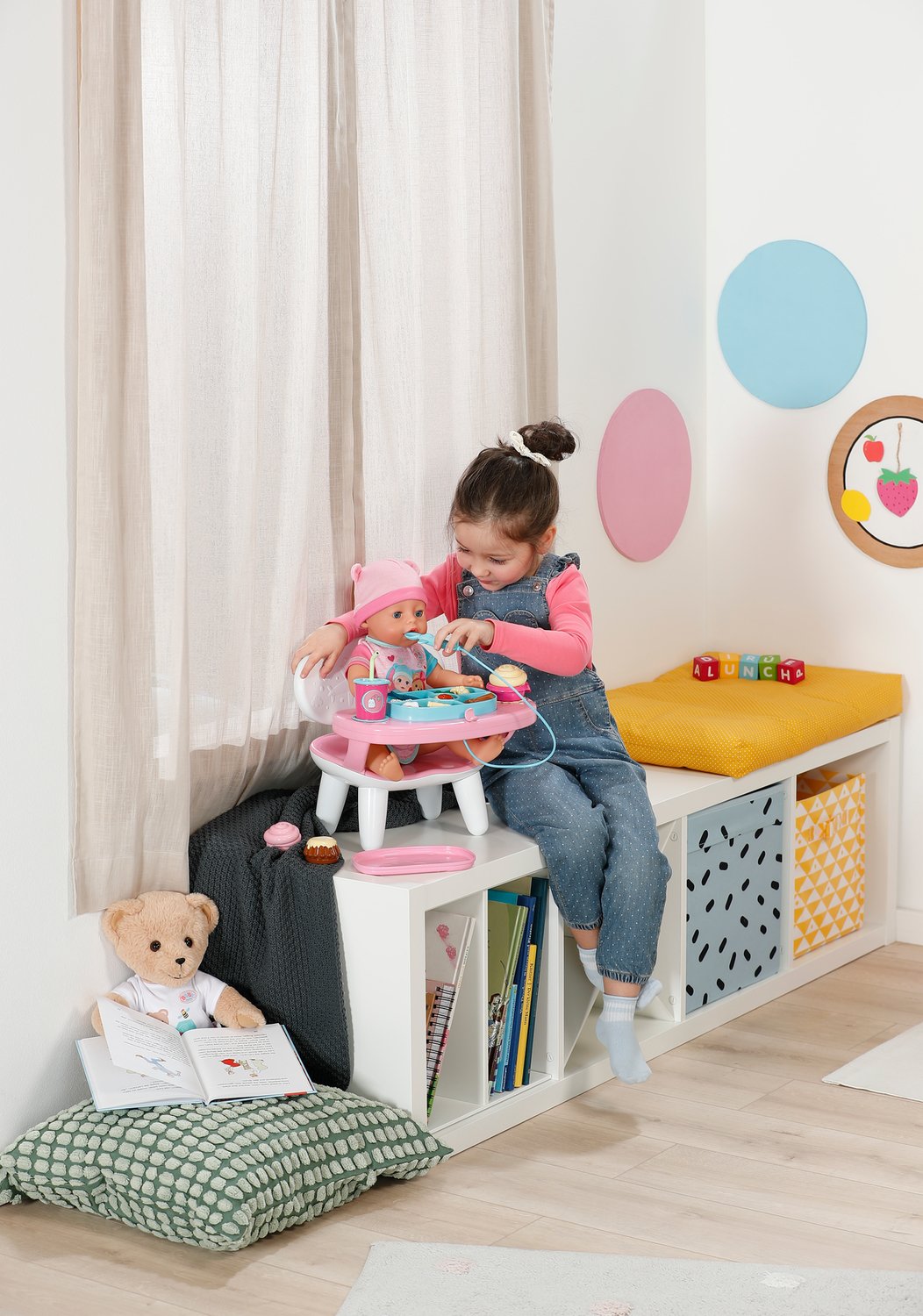 Zapf Creation Baby Born® Mesa De Alimentación, Muebles Para Muñecas 837009