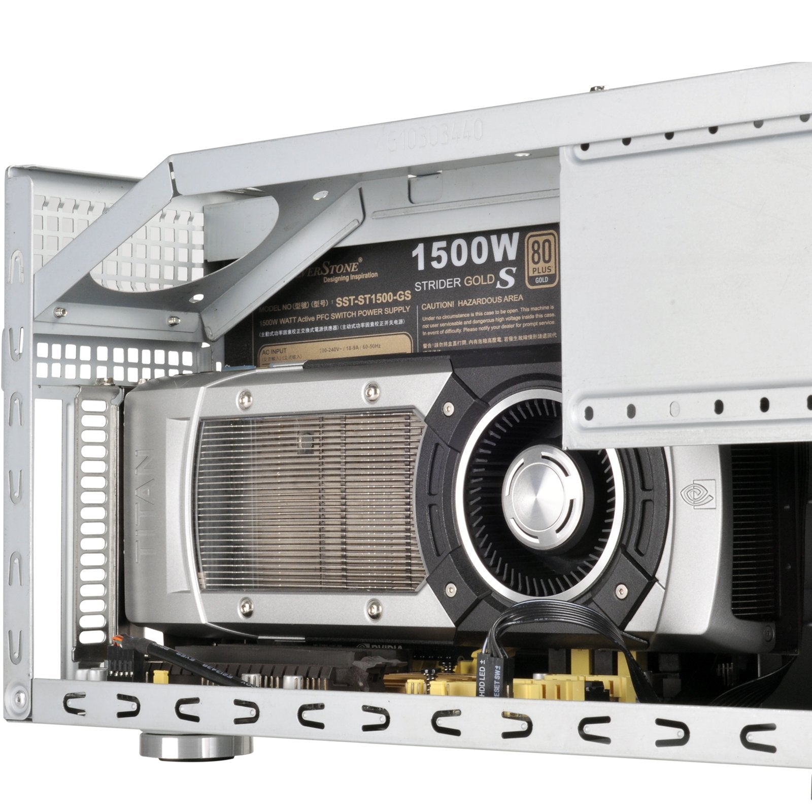 Caja Silverstone Sg11, Negra Sst-Sg11b