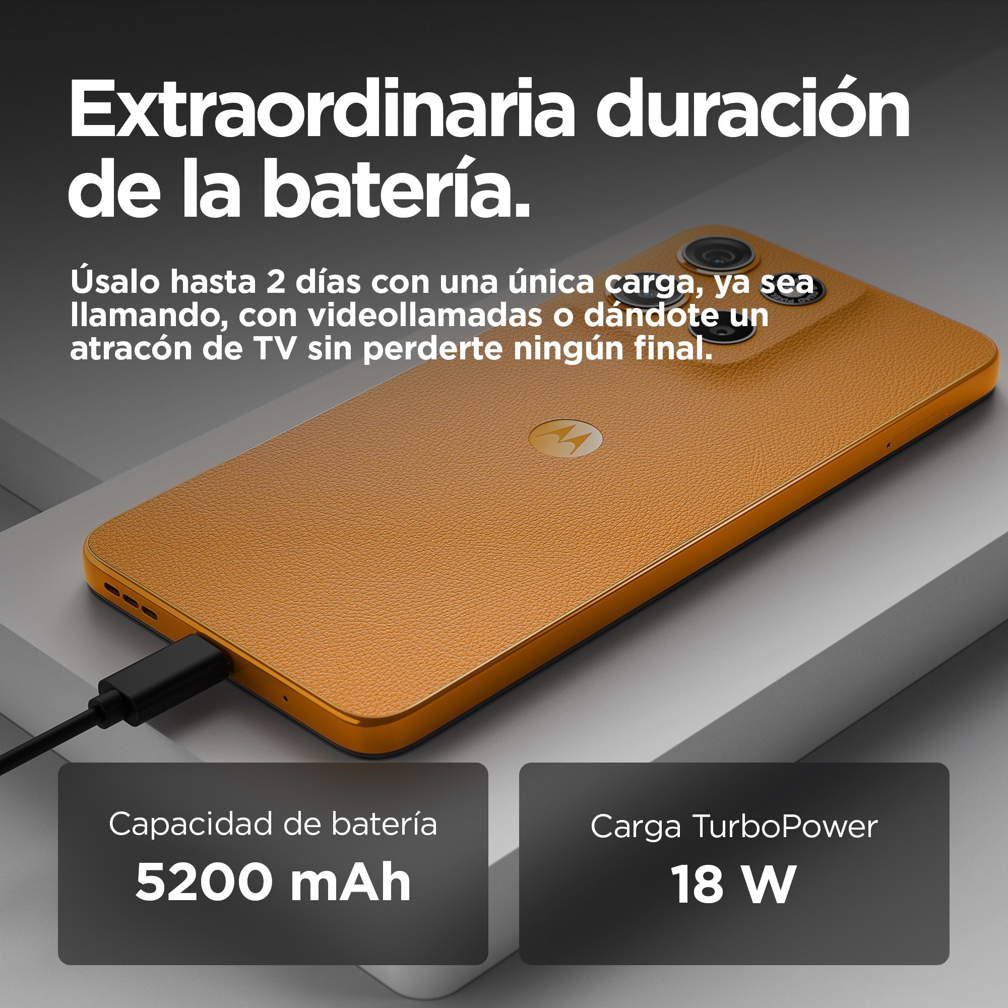 EAN 0840023283253 - Motorola moto g15 17,1 cm (6.72") SIM doble Android 15 4G USB Tipo C 8 GB 128 GB 5200 mAh Naranja imagen 8