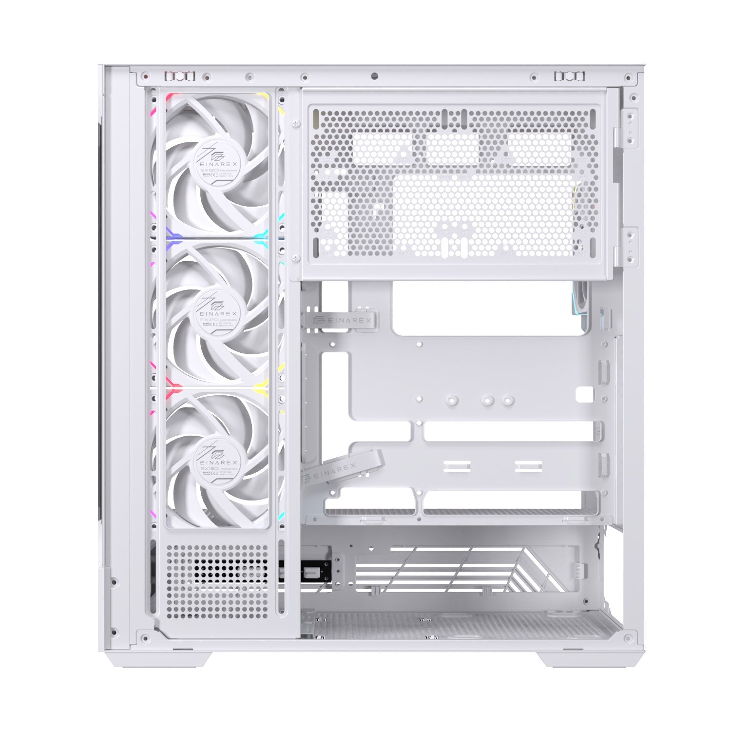 EAN 6977277365900 - Einarex EXCS-PR-800R-W carcasa de ordenador Midi Tower Blanco imagen 6