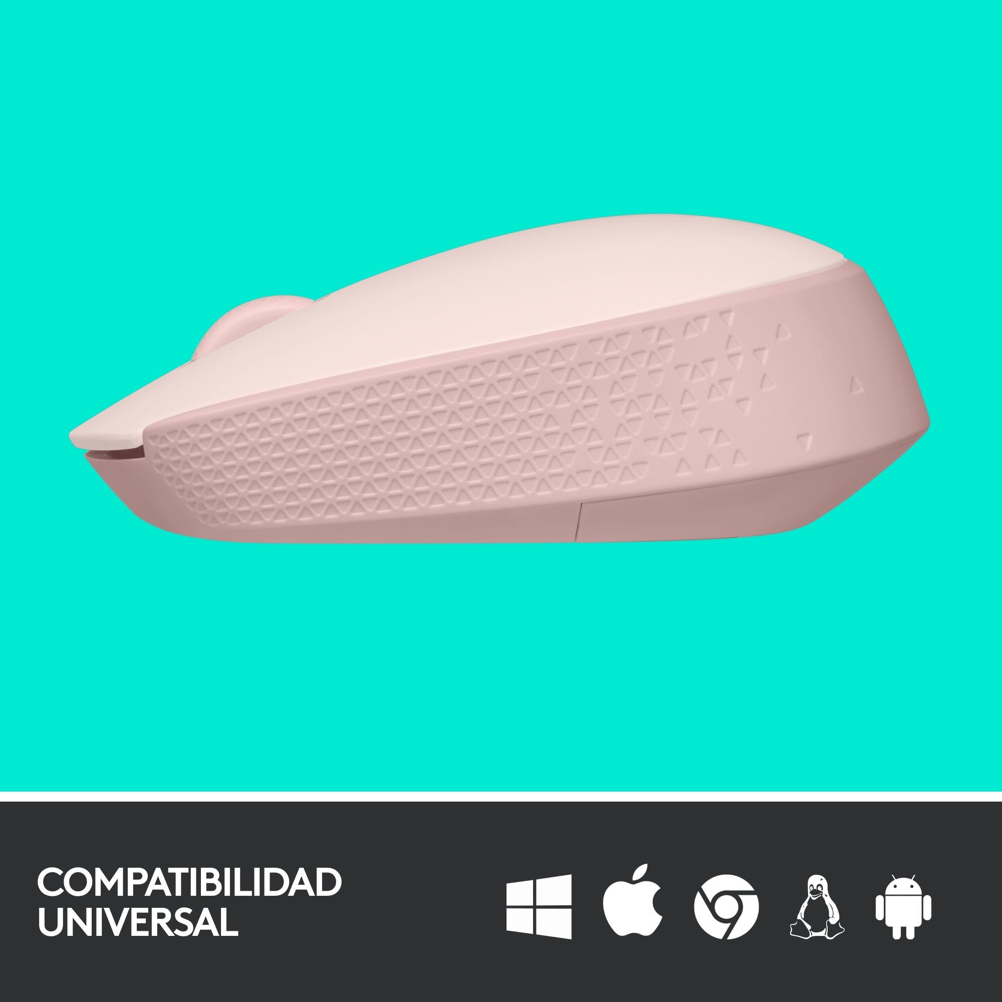 Logitech M171 Ratón Inalámbrico Rosa 910-006865