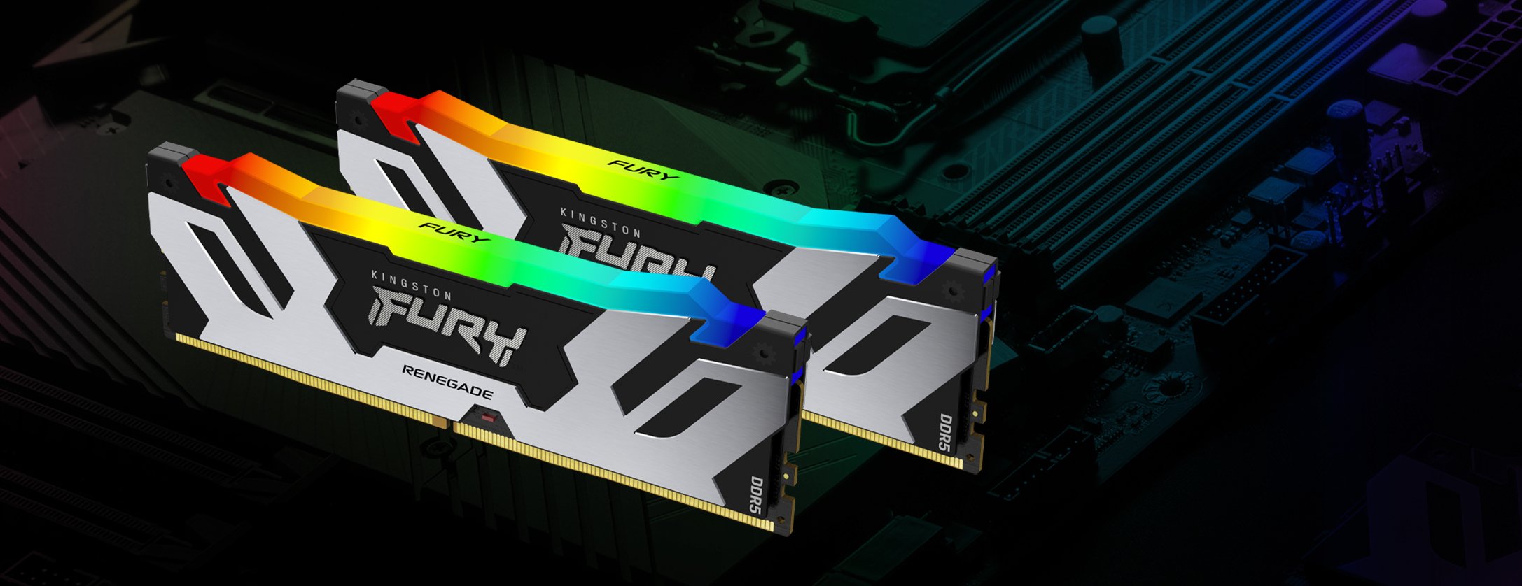 Memoria Kingston Technology Fury Renegade Rgb  32 Gb 1 X 32 Gb Ddr5 6400 Mhz  Kf564c32rsa-32