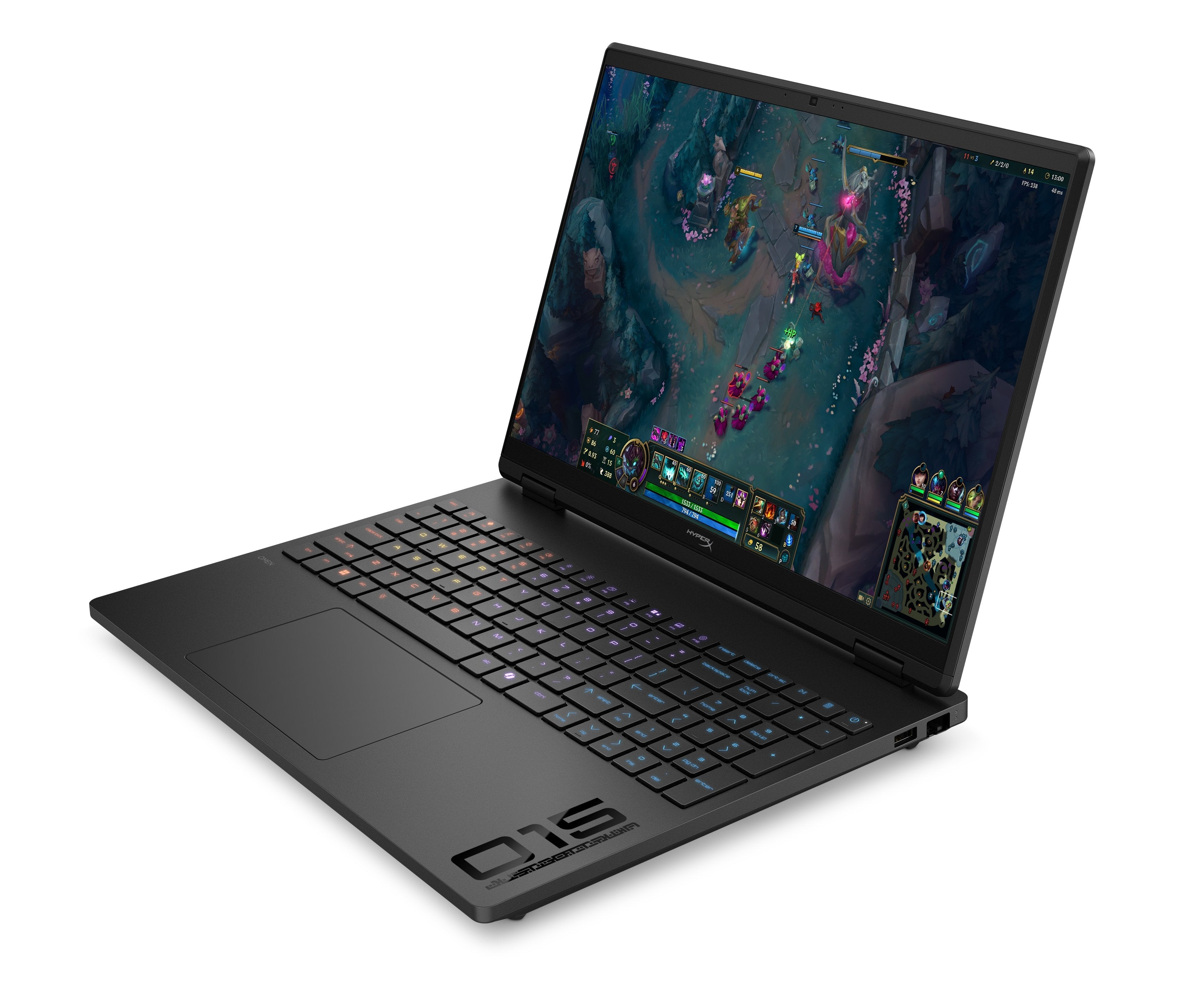 Portátil Hp Omen Hyperx Gaming 15 Ga0001ns 15.3 " I5 14500hx 16gb  Ssd 1tb Rtx5050 Freedos Negro Sombra