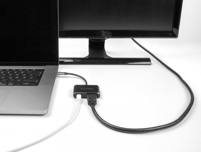 Delock Usb Type-C Adapter Zu Hdmi (Dp Alt Mode) 8k Mit Hdr Und Power Delivery 100 W