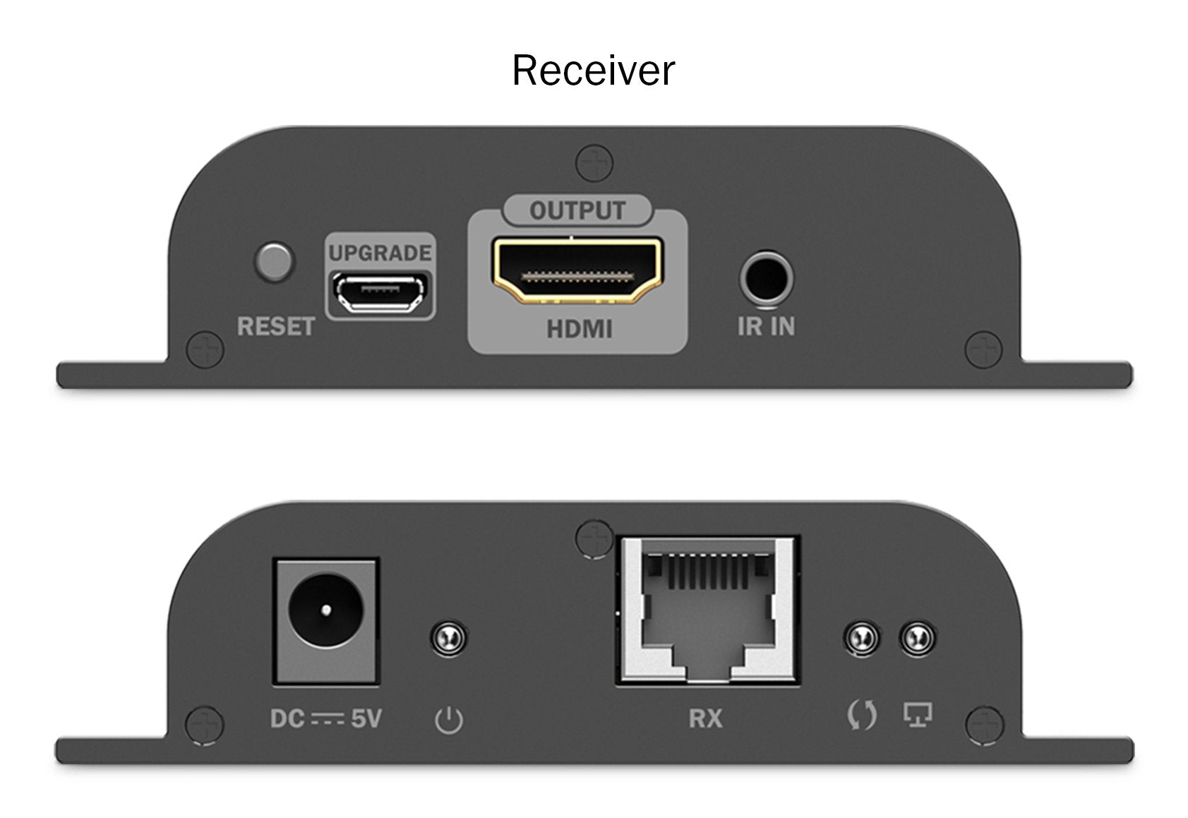 EAN 4016032501893 - Digitus DS-55351 extensor audio/video Transmisor y receptor de señales AV Negro imagen 4