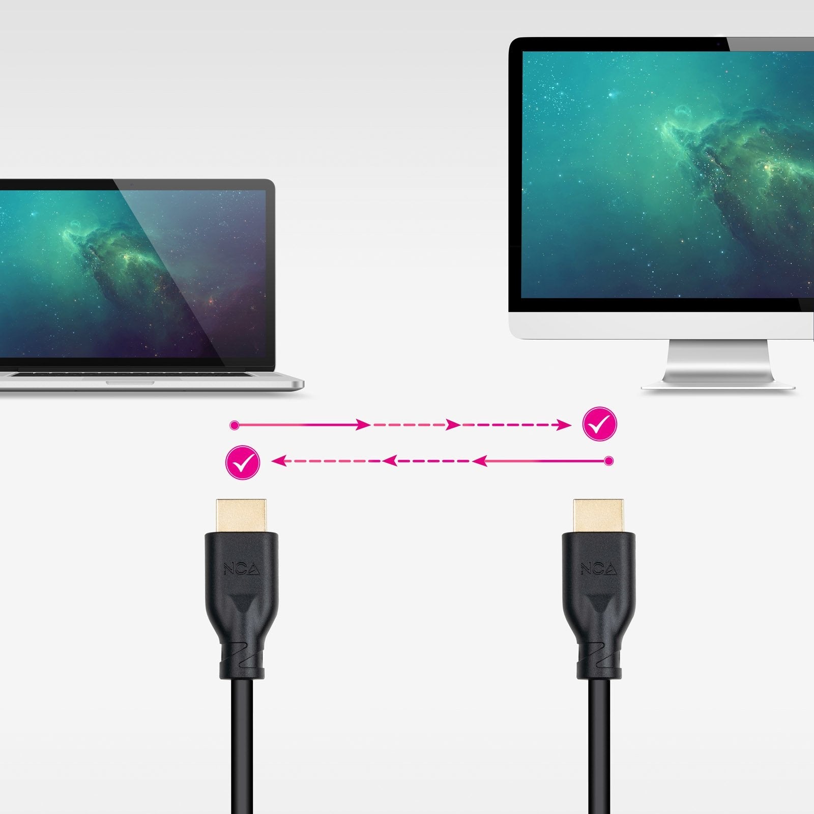 Nanocable Cable Hdmi V2.0 4k@60hz 18gbps Ccs 7m - Negro