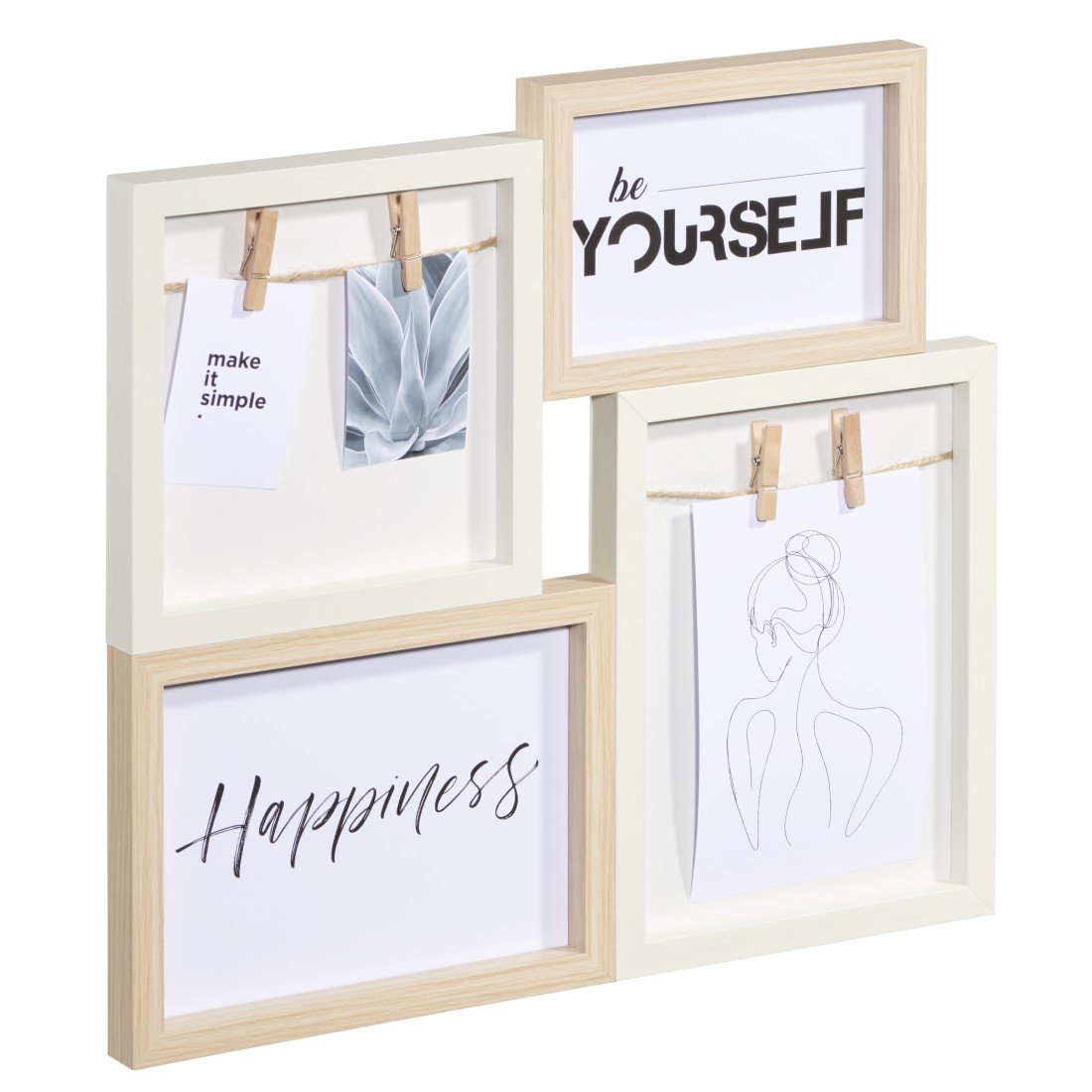 Hama Kiruna Roble, Blanco Portafotos Múltiple 100767