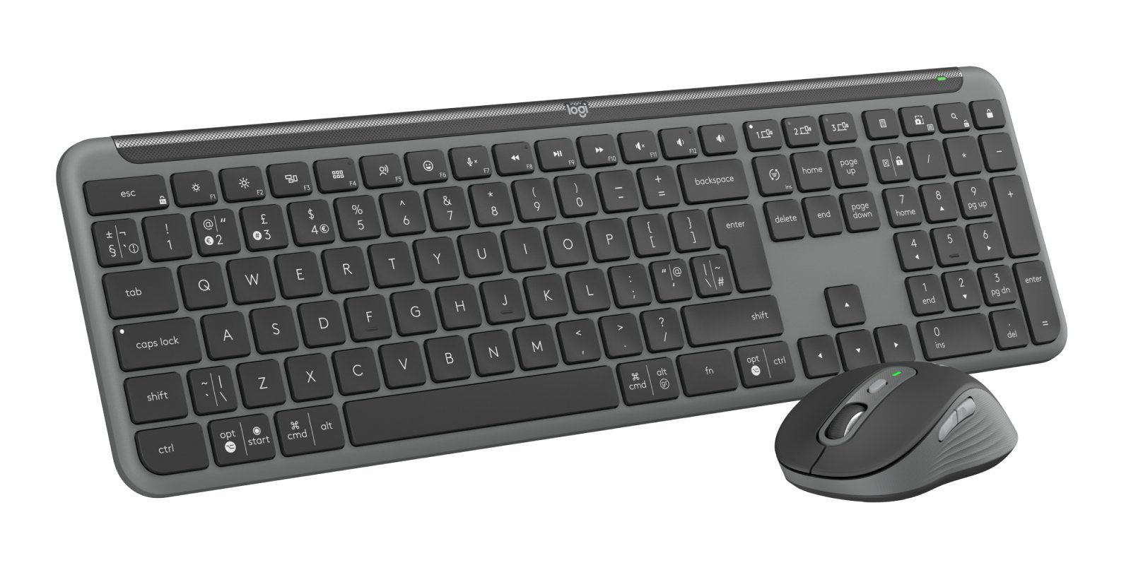 EAN 5099206119345 - Logitech 920-012511 teclado Ratón incluido Oficina RF Wireless + Bluetooth QWERTY Inglés del Reino Unido  imagen 2