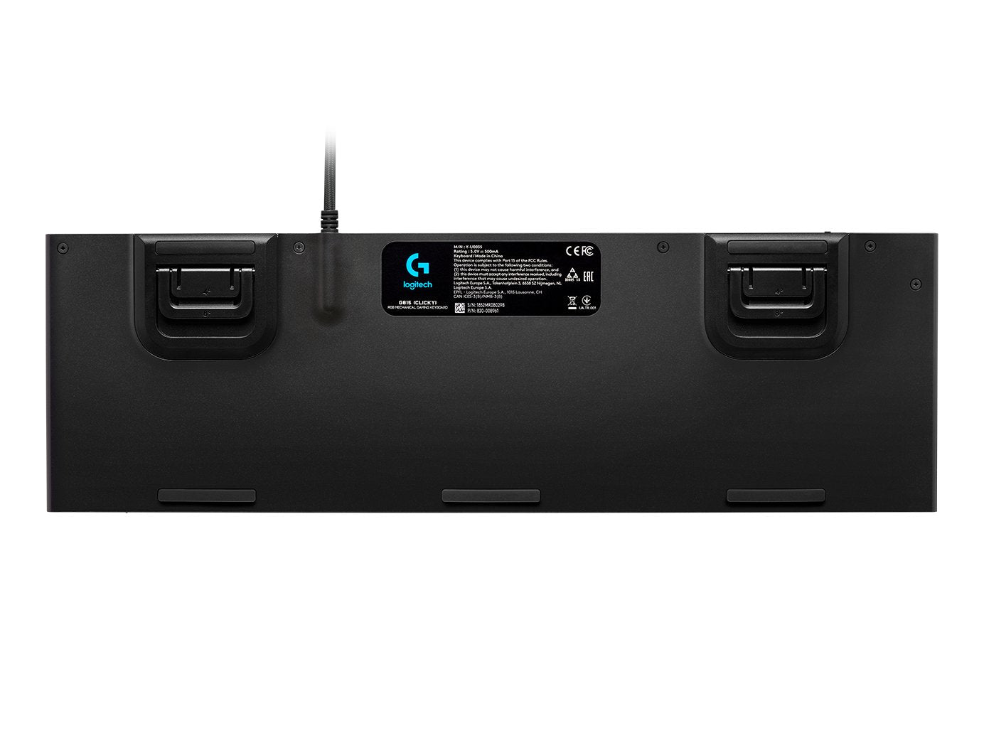 EAN 5099206080744 - Logitech G 920-008985 teclado Juego USB QWERTZ Alemán Negro imagen 9