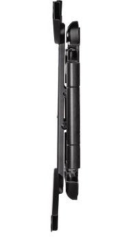 Soporte Mural Tv, Negro, Doble Brazo Articulado, De 37 A 75 Pulg, Carga Máx. 45 Kg