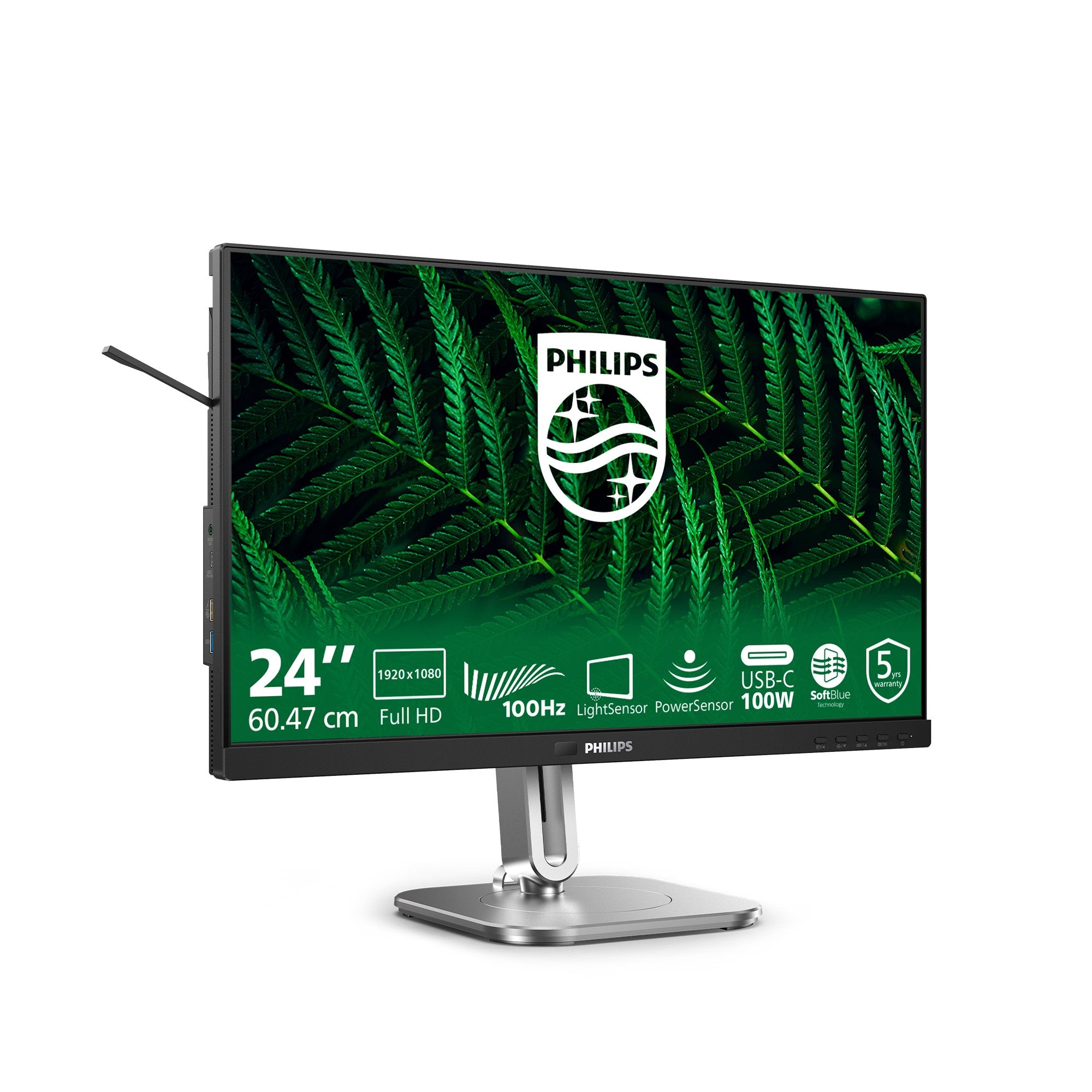 EAN 8721038001747 - Philips 5000 series 24B2G5301/00 pantalla para PC 60,5 cm (23.8") 1920 x 1080 Pixeles Full HD LCD Negro imagen 2