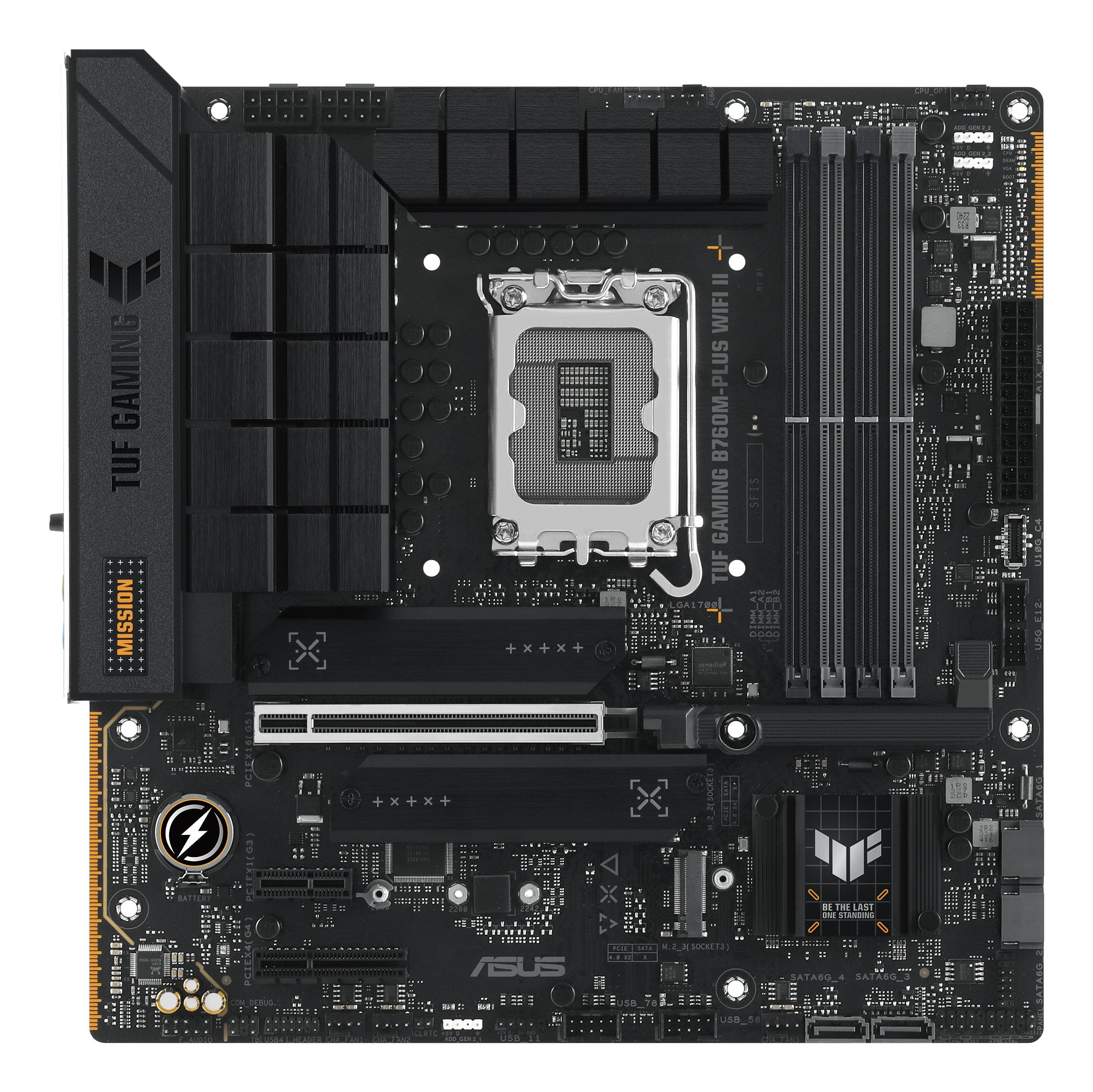 EAN 4711387461365 - ASUS TUF GAMING B760M-PLUS WIFI II Intel B760 LGA 1700 micro ATX imagen 1
