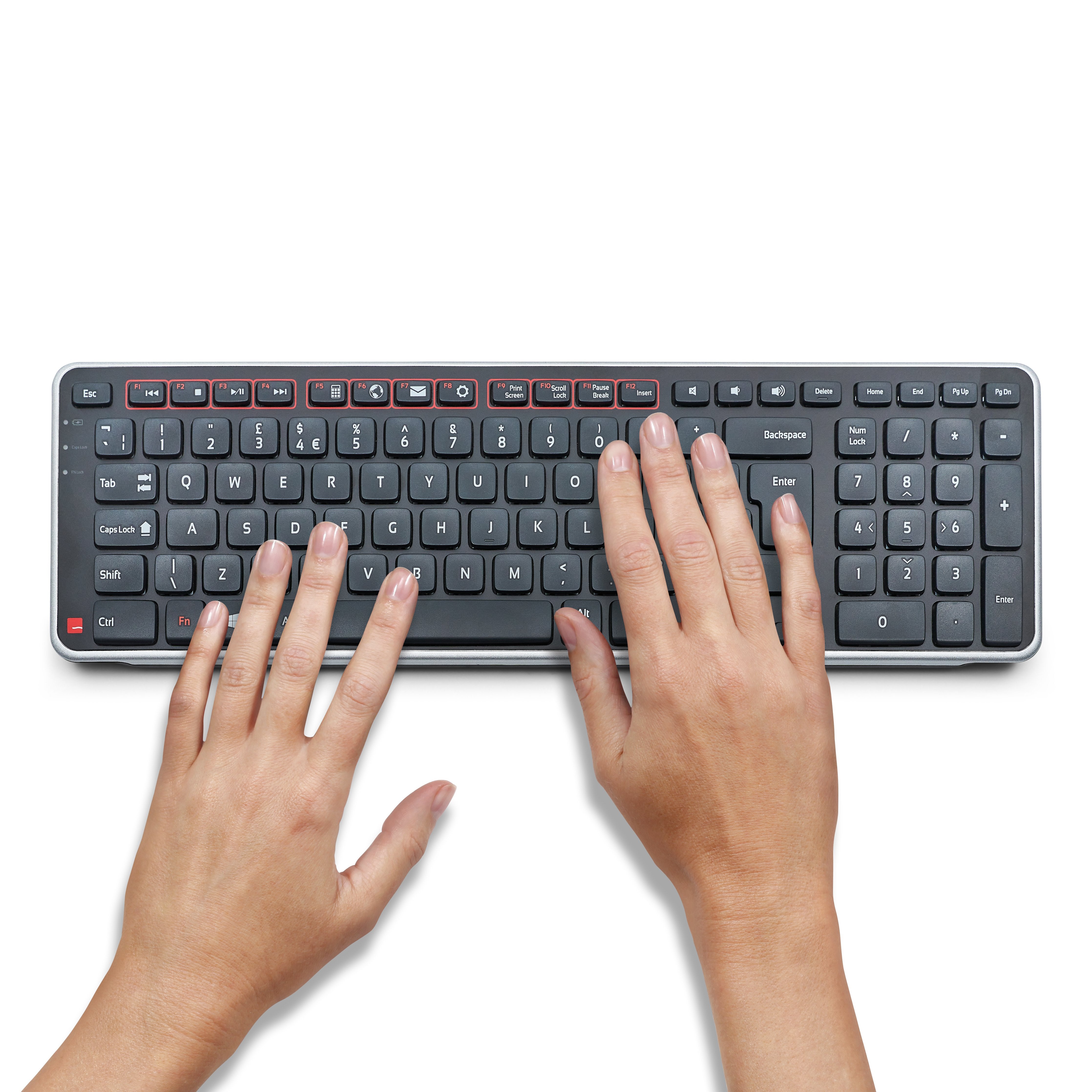EAN 0743870006795 - Contour Design Balance teclado Universal Bluetooth QWERTZ Alemán Negro imagen 2