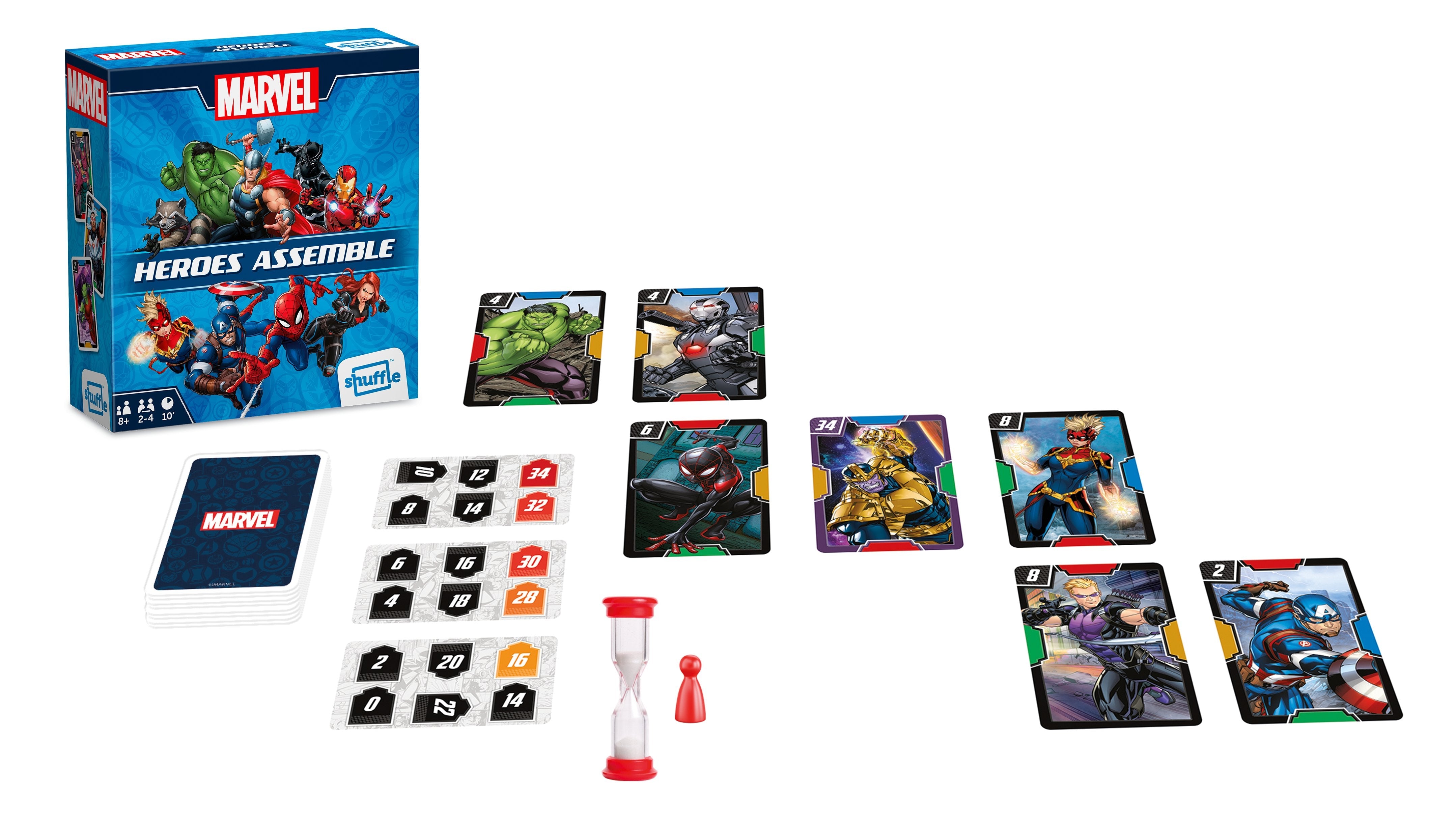 Juego De Mesa Vengadores Avengers Marvel