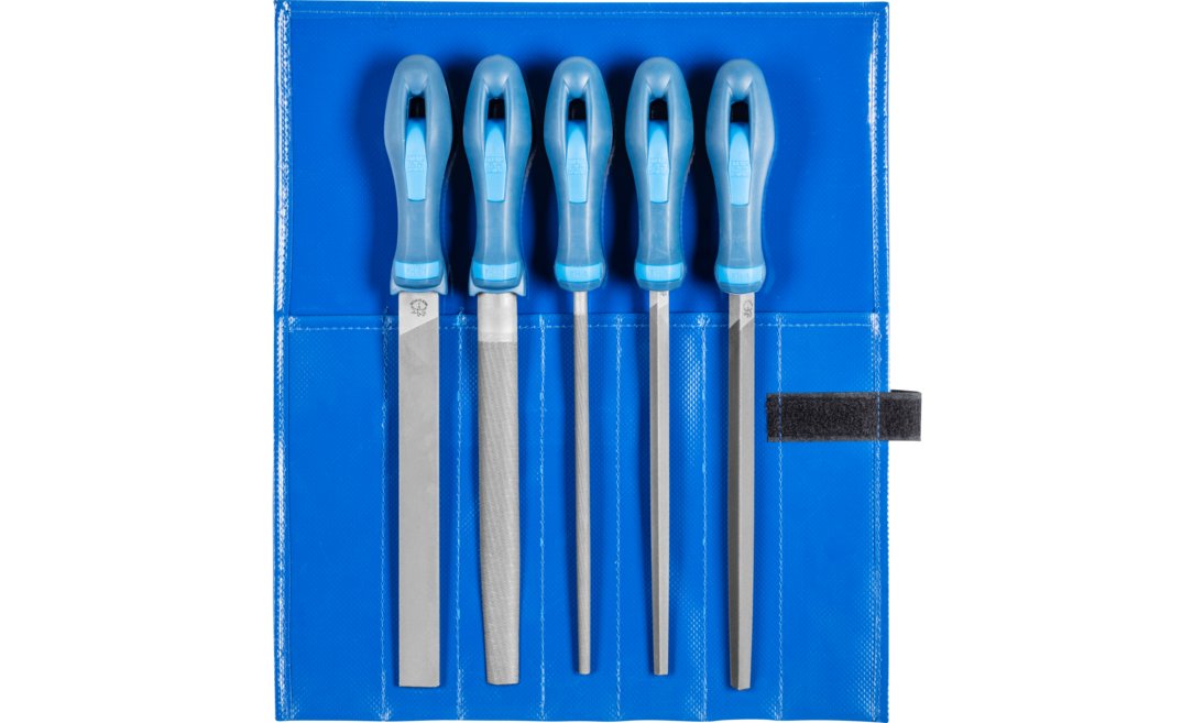 Pferd 11800531 Werkstattfeilen-Set Hieb 1 In Pvc-Bolsa Enrollable