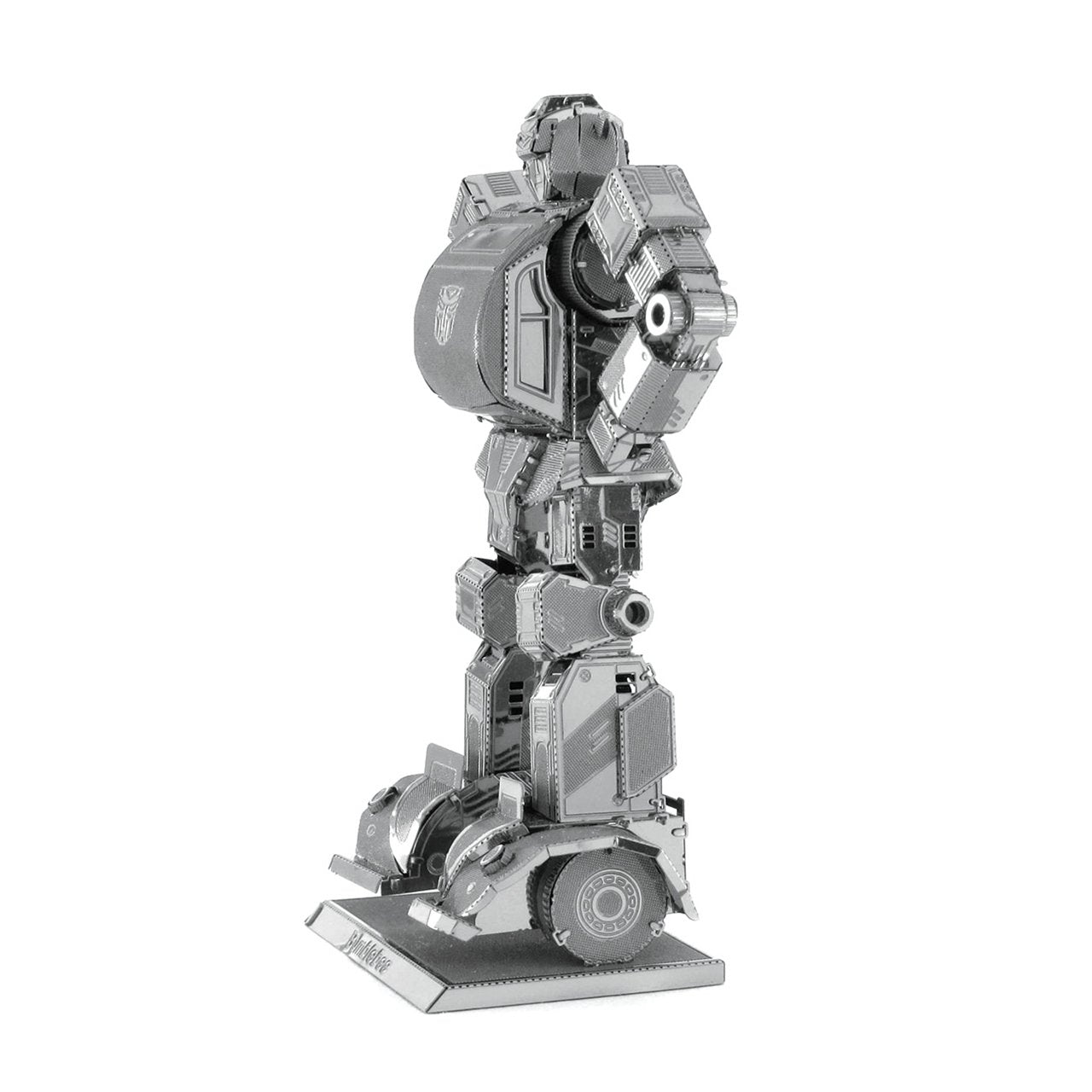 Maqueta 3d Metal Fascinations Bumblebee Transformers Montaje Sin Pegamento Ni Soldadura Maquetas 3d