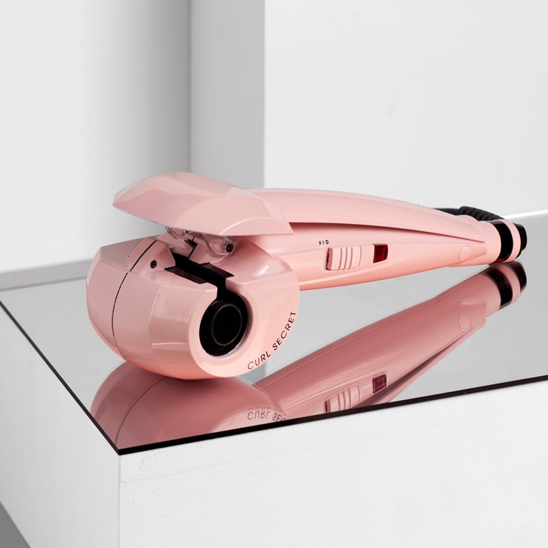 Rizador Automático Babyliss 2664pre - 2 Temperaturas - Dirección Alternante Del Rizo - Indicador De Calentamiento - Rose Blush Curl