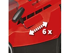 Einhell Power X-Change Battery Cortacésped Rasarro 36/36, 36 Volt (2x18v) Rojo/Negro, 2x Batería De Iones De Litio Más 3.0ah 3413282