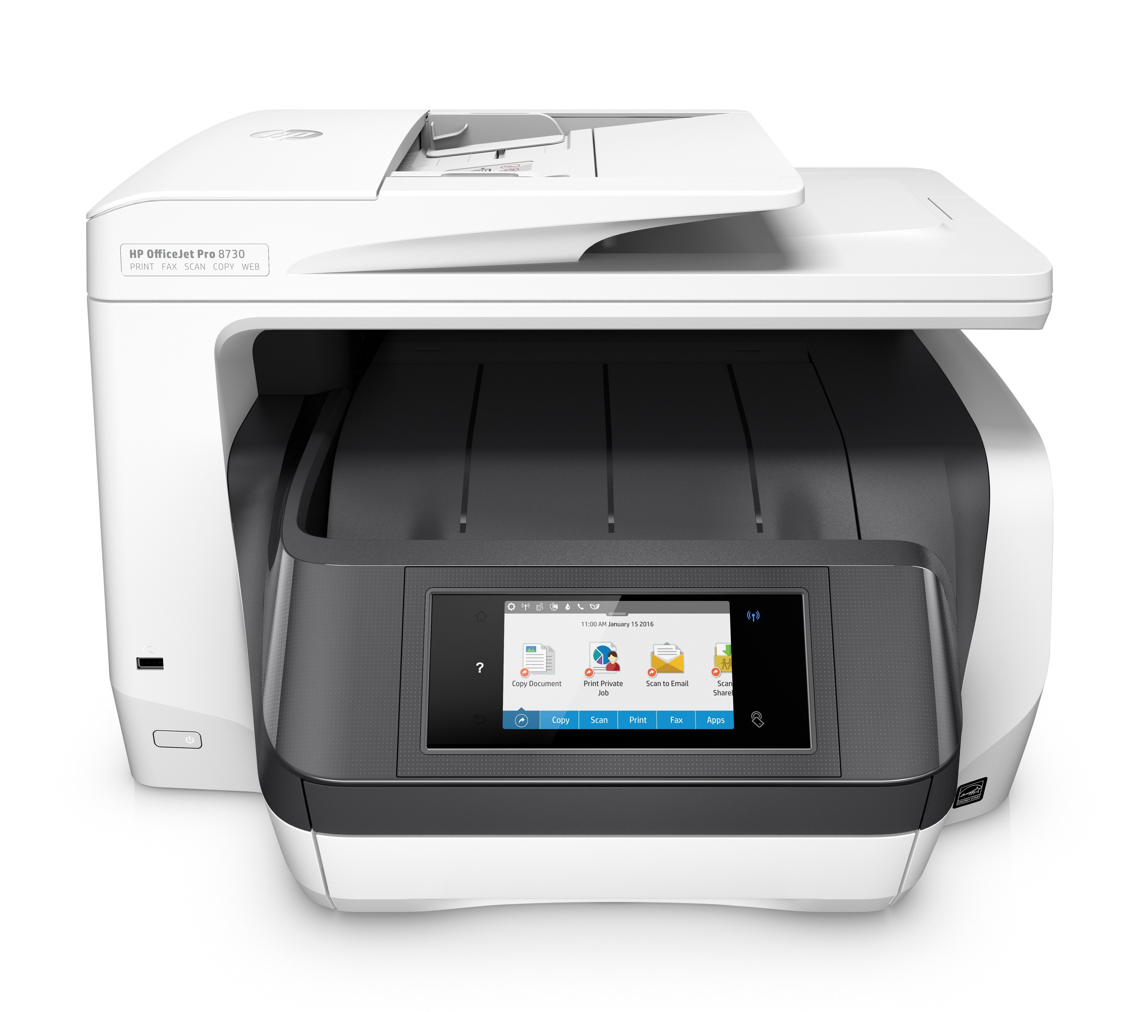 Impresora Hp Officejet Pro 8730 Multifuncion Hp Wifi Adf Usb Red