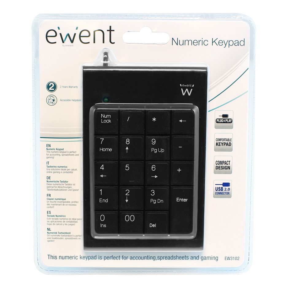 Ewent Teclado Numerico Usb (Ew3102)