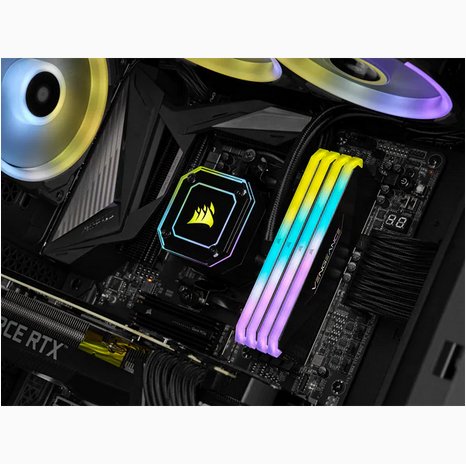 Memoria Ram Corsair Vengeance Rgb Rt Ddr4 3600mhz 16gb 2x8gb Dimm Cl18 For Amd Ryzen