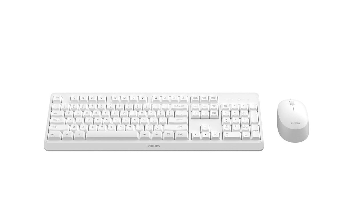 EAN 8712581806255 - Philips 3000 series SPT6307WL/16 teclado Ratón incluido Universal RF inalámbrico QWERTY Inglés Blanco imagen 2