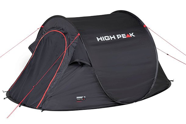 High Peak Vision 3 Negro Tienda Tipo Túnel