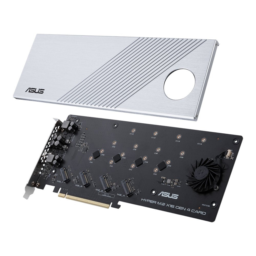 EAN 0192876624920 - ASUS Hyper M.2 x16 Gen 4 tarjeta y adaptador de interfaz Interno imagen 3