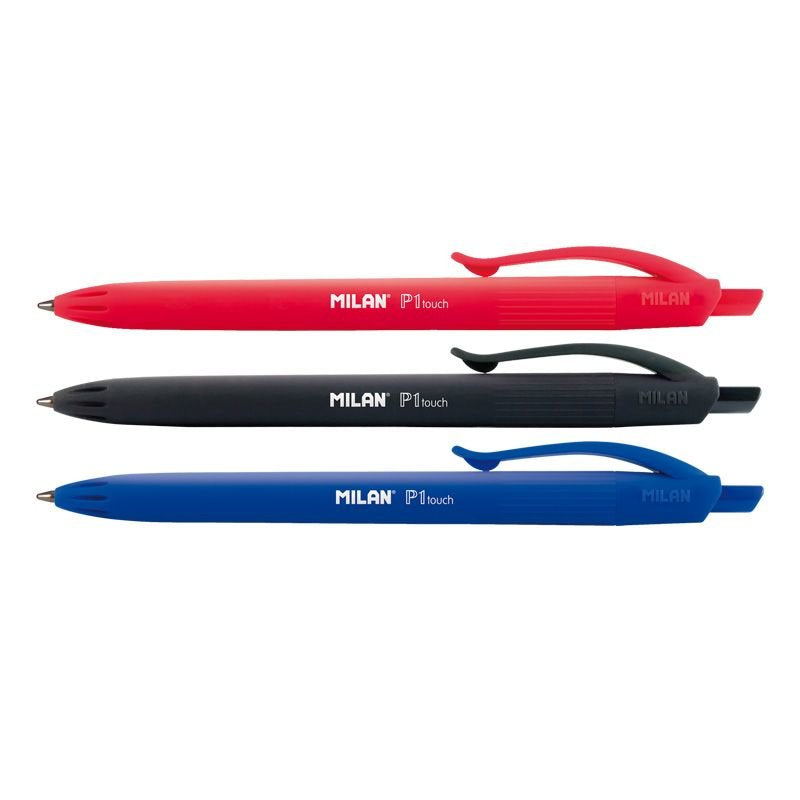 Milan Boligrafo P1 Touch Surtidos Blister -4u-