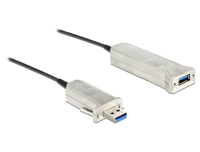 Delock 83740 Cable Óptico Activo Usb 5 Gbps-A Macho > Usb 5 Gbps-A Hembra 50 M