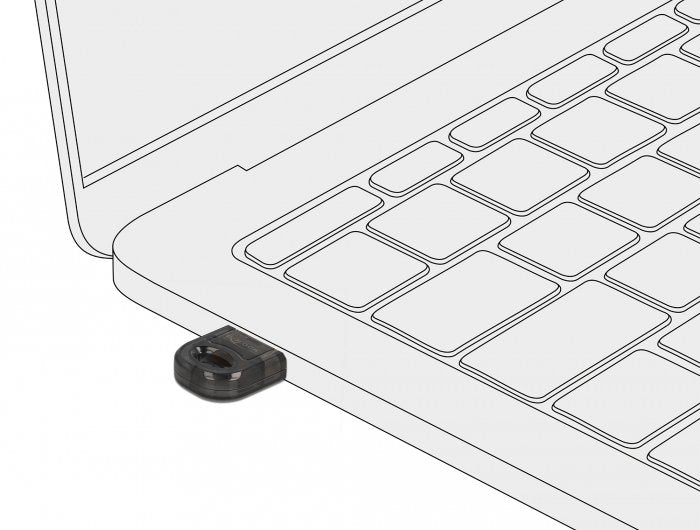 Delock Usb 2.0 Bluetooth 5.0 Mini Adaptador