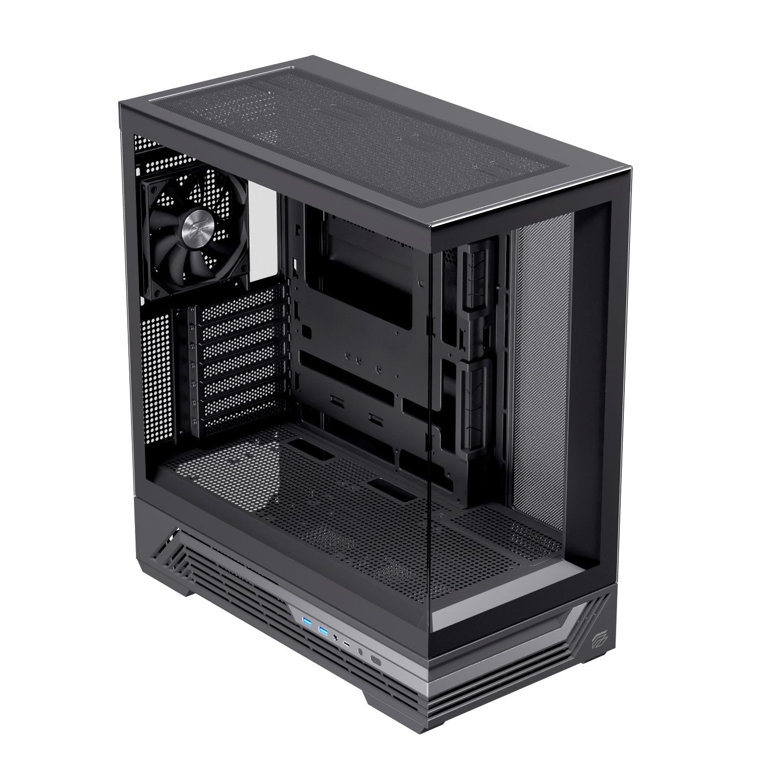 EAN 6977277366693 - Einarex EXCS-PR-800C-B carcasa de ordenador Midi Tower Negro imagen 12