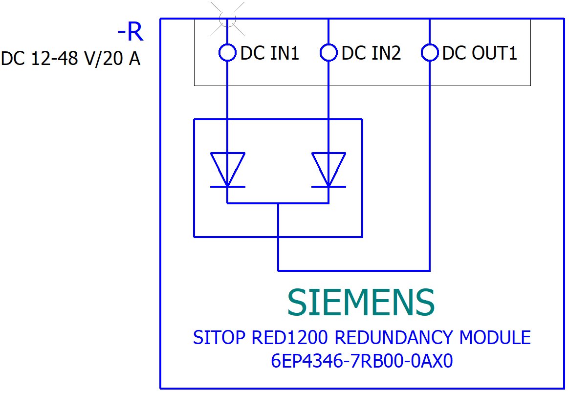 Siemens 6ep43467rb000ax0 Redundanzmodul - Parallel