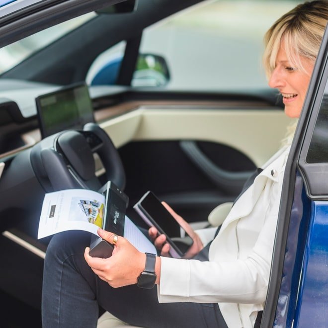 Escáner Portátil  I.R.I.S. Iriscan Anywhere 6 Wifi Duplex 1200 X 1200 Dpi A4 Negro