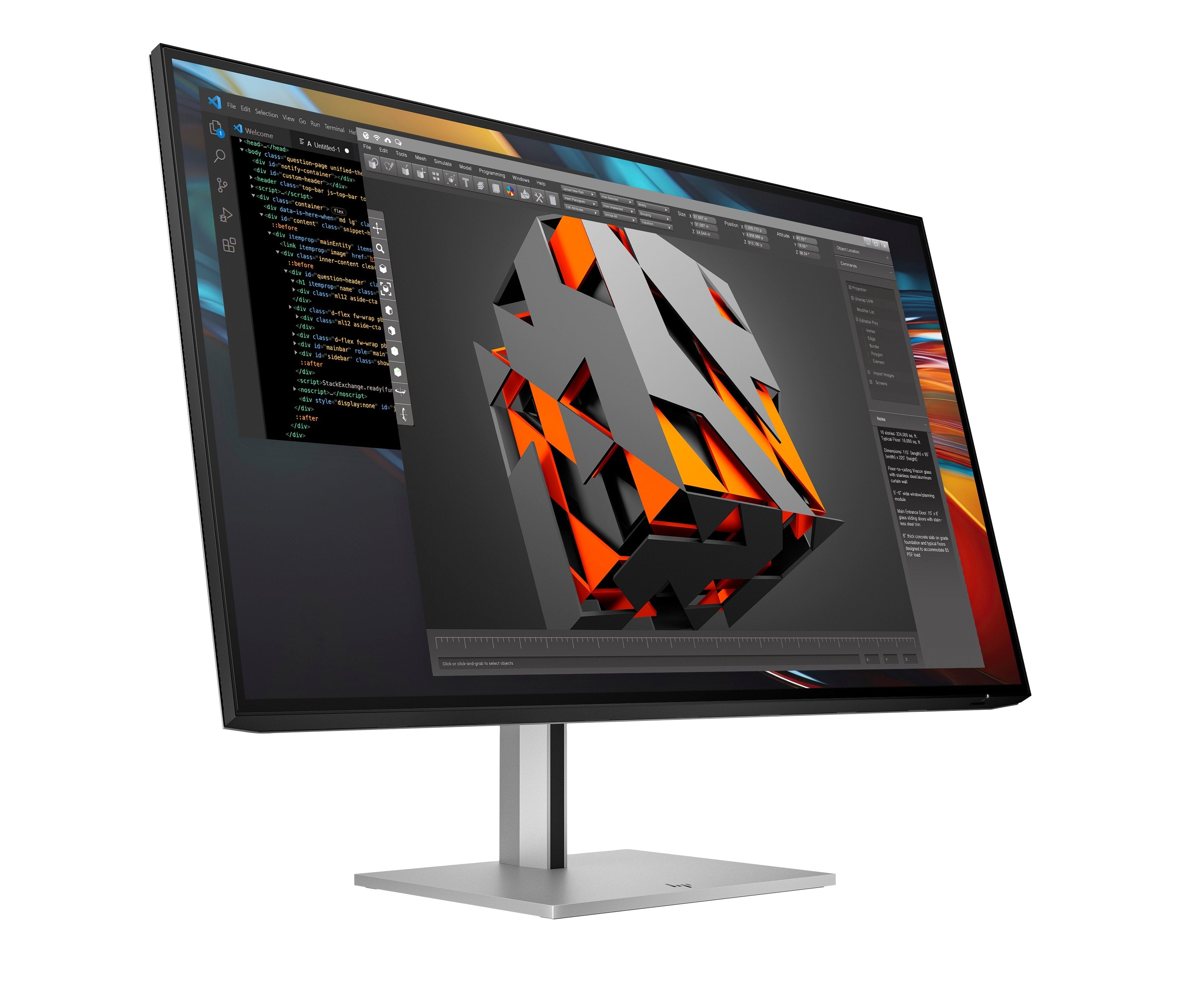 EAN 5715063476512 - HP Series 7 Pro 31.5 inch 4K Thunderbolt 4 Monitor - 732pk pantalla para PC 80 cm (31.5") 3840 x 2160 Pix imagen 2