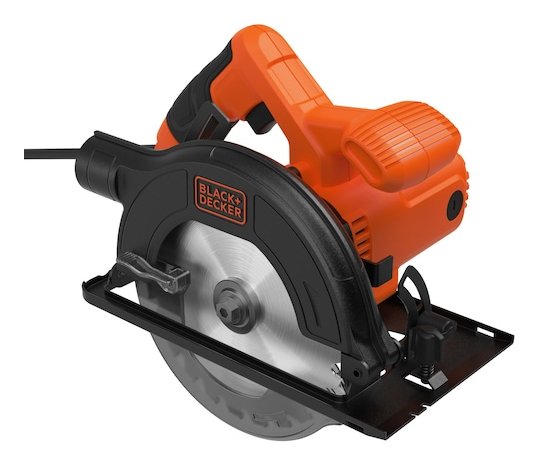 Sierra De Mesa Black Decker Cs 1200-Qs De 1200 W Y 165 Mm, Color Naranja Y Negro.