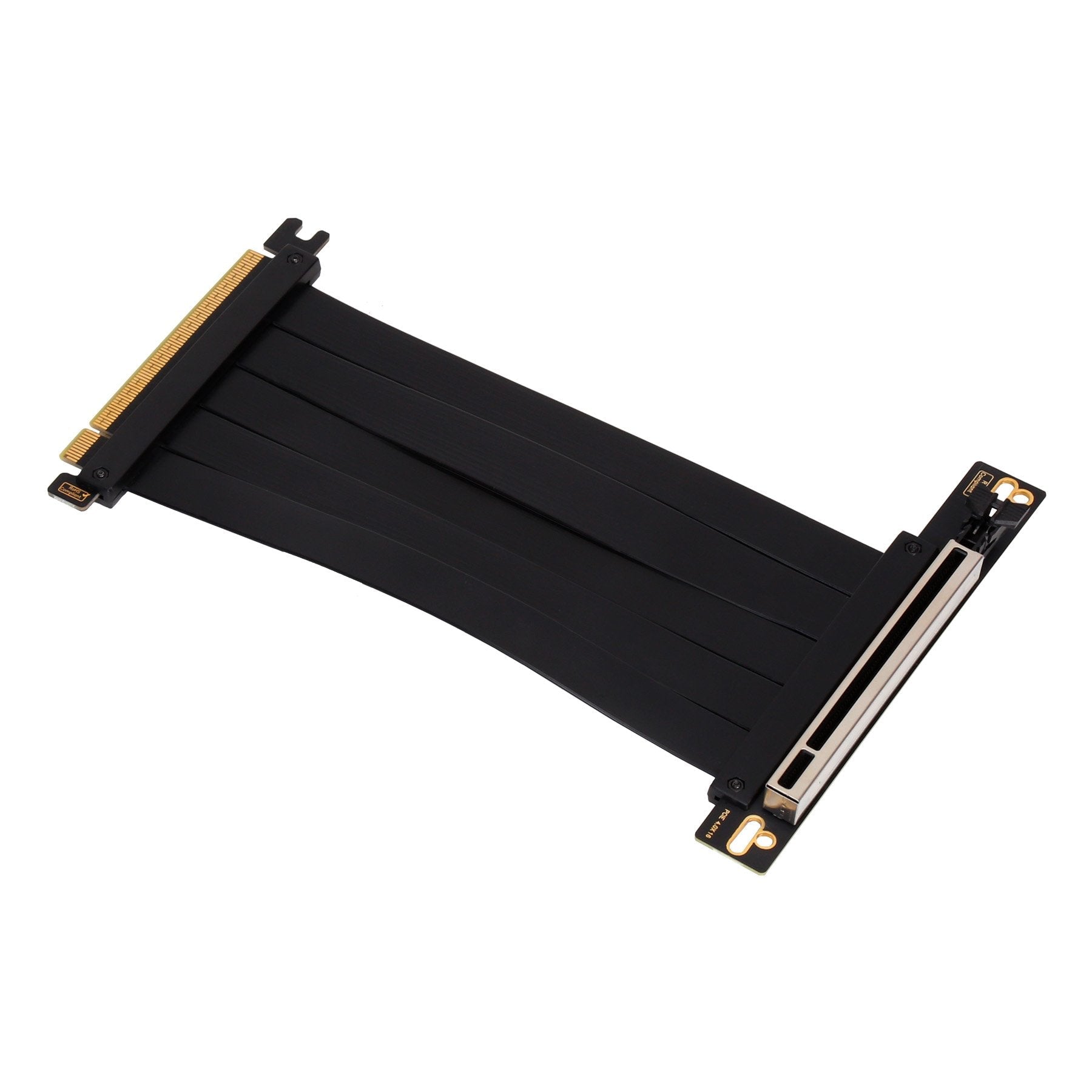 Aisens Cable De Extension Riser Pcie 4.0 X16 Flexible - Blindaje Emi - Longitud 17cm - Negro