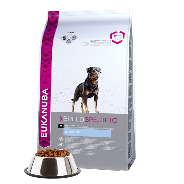 Pienso De Perro Eukanuba Perro Raza Seca Específico Para Rottweiler Chic (12 Kg)
