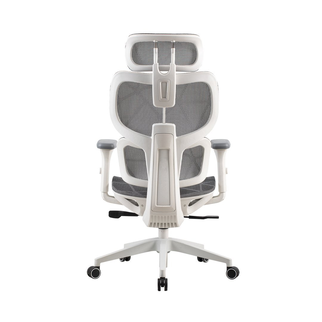Silla De Oficina  Onex Ventra Premium De Malla, Blanca