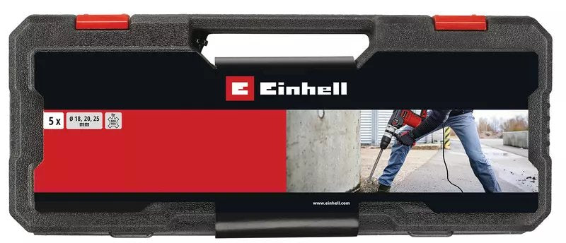 Juego De Brocas Y Cinceles Sds Max De Einhell , 5 Piezas 49194005