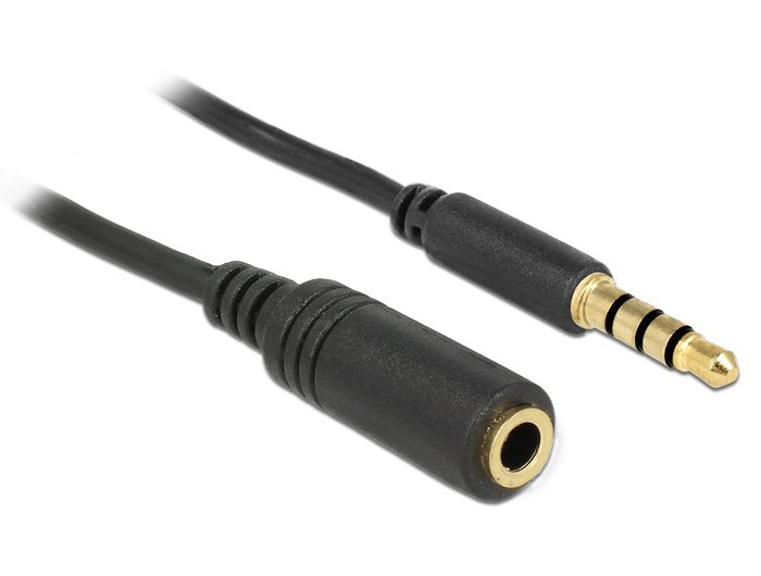 EAN 4043619846689 - DeLOCK 84668 cable de audio 3 m 3,5mm Negro imagen 1