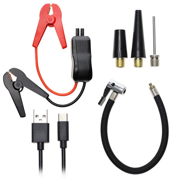 Powerbank Jump Starter 8800mah Kompresor Latarka Pitstop+